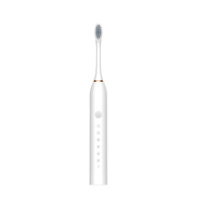Escova de dentes elétrica PAVEOS com 8 cabeças de escova, temporizador inteligente de 6 velocidades, à prova d'água IPX7, compatível com