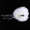 Dekaim Ringhouder Elegant Wit Hartvormig Trouwring Kussenhouder Doos (Wit) 7