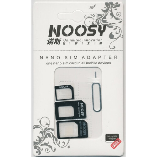 SIM-Kartenadapter Nano/Micro/Standard SIM-Adapter Mehrfarbig