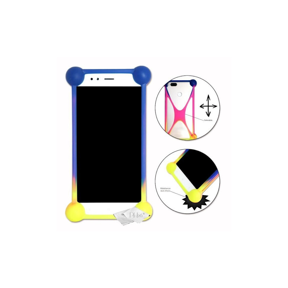 Coque Bumper - Multicolor - Compatible With Sony Xperia 5 Ii - Shock-Absorbing Protection - Silicone - Soft Multicolor 9048212928959