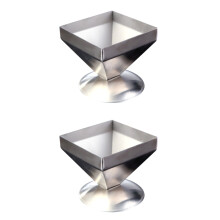 Pagoda carne mucegai orez modelare oțel inoxidabil vase de fabricat instrument practic alimente pentru bucătărie brânză Shaper2Pcs
