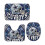 Conjunto de 3 tapetes de banheiro DC Cowboys Team, antiderrapante, 80 x 50 cm (31,5 x 20 polegadas). 4