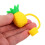 4 Pcs Pineapple Straw Stopper Adorable Cute Lid Caps Covers Drinking Tips Protector 5