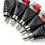 Cabo A/V Sufanic com conector RCA macho para áudio, pacote com 2 unidades 6