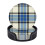 6 τεμάχια δερμάτινα σουβέρ, σουβέρ Clan Hannay Tartan για ποτά, μαξιλάρι για ποτήρια, δώρο 1