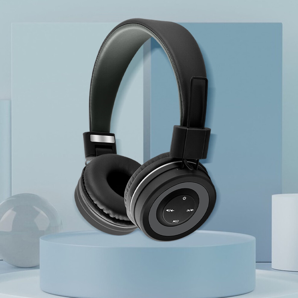Ozmmyan Bluetooth Dual Mode Headset, Wireless & Wired, Heavy Bass, Foldable, Soft Earmuffs, Weight, Compatible With Game Music Key Control Light 9191629603084