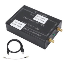 Tragbarer Spektrumanalysator (138–4400 MHz) – Einfache Bedienung per Touchscreen – 4 Betriebsmodi