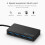Διανομέας USB Hub 3.0 με μακρύ καλώδιο, εξαιρετικά λεπτός επεκτατήρας πολλαπλών θυρών 6
