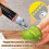 Peeler Garnish Ultra, compatibel met de Sharp Rind dunschiller. 1