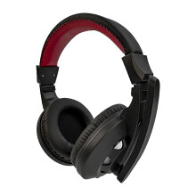 Kiplyki Antivåldsheadset för datorspel Stereoheadset för stationär dator Bas Tungt Headset med Mikrofon Trådbundet Headset