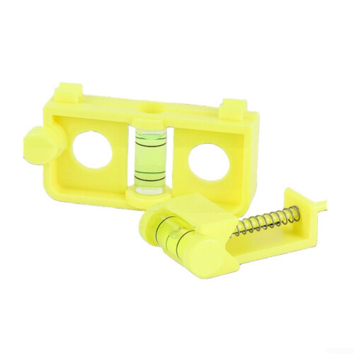 Bow String Level with Bubble for Precise Nock and Sight Alignment Compound Bow Tuning Tool Yellow