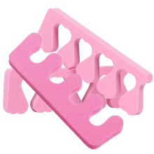 20pcs Foam Toe Separators for Pedicure Smudge Polish Washable Reusable Spacers