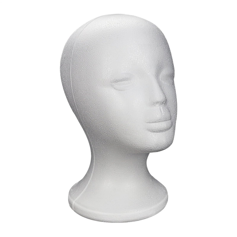 Unisex Foam Mannequin Head For Wigs With Accurate Dimensions And Wig Protection, Lightweight Display