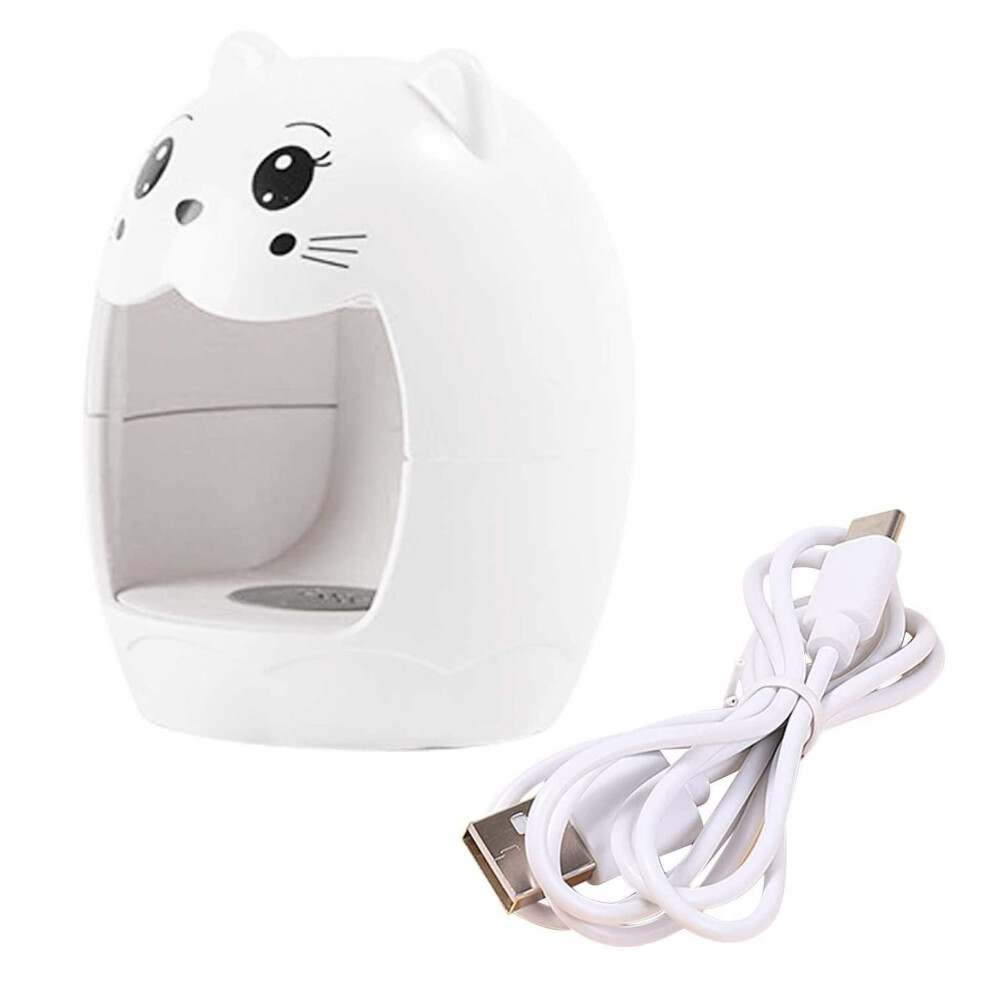 Light Led Nail Lamp 6W Uv Led Gel Nail Dryer With Timer, Dual Wavelength For Home And Salon