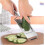 Râpe multifonction en acier inoxydable, trois lames interchangeables, coupe-légumes. 6