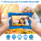 Tablet Android K7 7" με θήκη σιλικόνης, γονικό έλεγχο, διπλή κάμερα, ανθεκτική βάση και 5