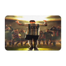 Tapis de porte décoratifs Me-ssi, antidérapants et lavables pour l'intérieur et l'extérieur, 51 x 80 cm, pour salle de bain, cuisine, terrasse,
