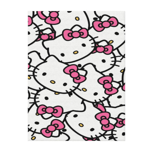 Hello Kitty μαλακή και άνετη κουβέρτα βελούδινη ελαφριά ζεστή βελούδινη κουβέρτα και