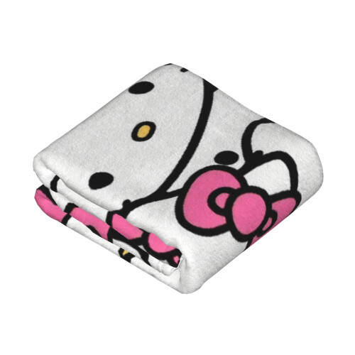 Hello Kitty μαλακή και άνετη κουβέρτα βελούδινη ελαφριά ζεστή βελούδινη κουβέρτα και 1