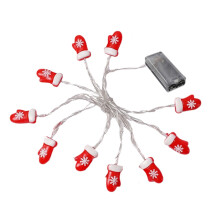 Beleuchtete Weihnachtsdeko inklusive durchsichtiger Lichterkette, Hängelaterne, Weihnachtsbaumanhänger, originelle Requisiten für Weihnachtsfeiern