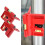 Post Level Magnetic Foldable Ruler with DoublePole Grip for Carpentry Plumbing Construction 2