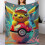 Κουβέρτα Pikachu Queen, Δώρα για παιδιά, Υπερμαλακή, Ελαφριά και Άνετη Λούτρινη Φανέλα, 4