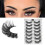 Ψεύτικες βλεφαρίδες Lashes5 ζευγάρια μαλακές ψεύτικες βλεφαρίδες mink3D6D σετ 4