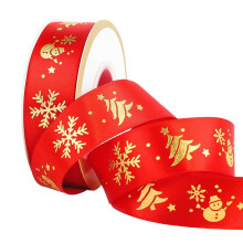 Fita de Natal para Embrulho de Presentes, Decoração de Bolos e Flores, Fita para Caixa de Presente - Ofertas de Liquidação da Daiosportswear para