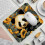 Panda Sunflower Golden Mouse Pad - Λεία επιφάνεια, παχιά επένδυση Mousepad, εργονομικός σχεδιασμός 2