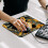 Panda Sunflower Golden Mouse Pad - Λεία επιφάνεια, παχιά επένδυση Mousepad, εργονομικός σχεδιασμός 7