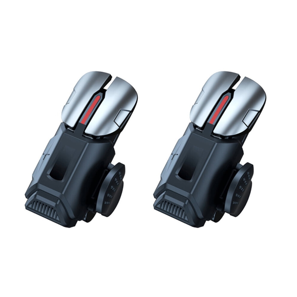 Jixopn 2Pcs 6 Finger Gaming Trigger For Ios Android, Latency-Free Control For Pubg Aim Shooting, Compatible With Mobile Gamepad Joystick 9048212784883