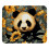 Panda Sunflower Golden Mouse Pad - Λεία επιφάνεια, παχιά επένδυση Mousepad, εργονομικός σχεδιασμός 1