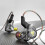 Ακουστικά παρακολούθησης αυτιών HIFI Dynamics Coil Wire με ελεγχόμενο μπάσο για κινητά 1