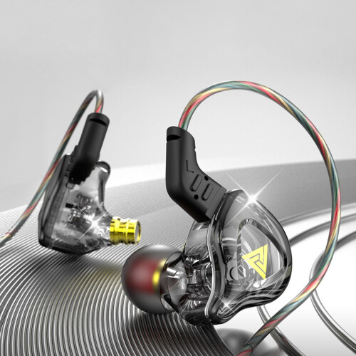Ακουστικά παρακολούθησης αυτιών HIFI Dynamics Coil Wire με ελεγχόμενο μπάσο για κινητά
