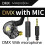Ακουστικά παρακολούθησης αυτιών HIFI Dynamics Coil Wire με ελεγχόμενο μπάσο για κινητά 4