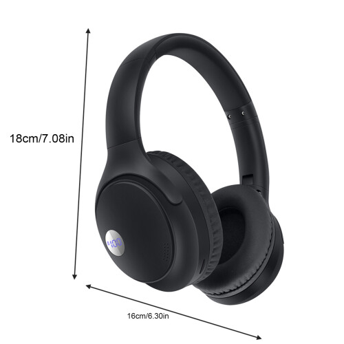 Ασύρματα ακουστικά Bluetooth 5.3 Avtoify, πτυσσόμενα με ψηφιακή οθόνη μπαταρίας, 2