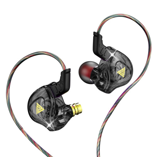 Ακουστικά παρακολούθησης αυτιών HIFI Dynamics Coil Wire με ελεγχόμενο μπάσο για κινητά 1