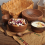 2X Ξύλινα για Φρούτα, Σαλάτες και Noodles, Ξύλινο Μπολ Σαλάτας 5.1X2.4 Ίντσες 5