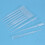 40pcs 3ML Disposable Plastic Eye Dropper Set Transfer Graduated Pipettes 4
