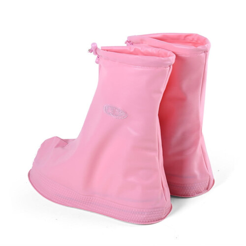 Surchaussures imperméables pour enfants, roses 2