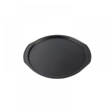28 cm nonstick-belægning i kulstofstål, pizzasprøde bakker med huller, rund, dyb pizzaform, bageform, bageværktøj