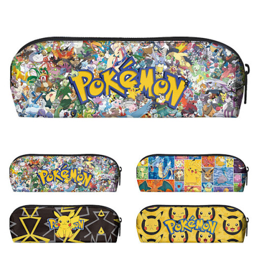 Θήκη για μολύβια Pikachu μεγάλης χωρητικότητας, θήκη για μολύβια κινουμένων σχεδίων 1