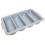 Caixa para talheres com 4 compartimentos PLFCCB001, cinza 1