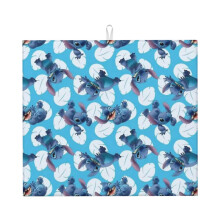Afdroogmat van Stitch voor op het aanrecht, microvezel afdroogmat, snel absorberend en uitlekkend.