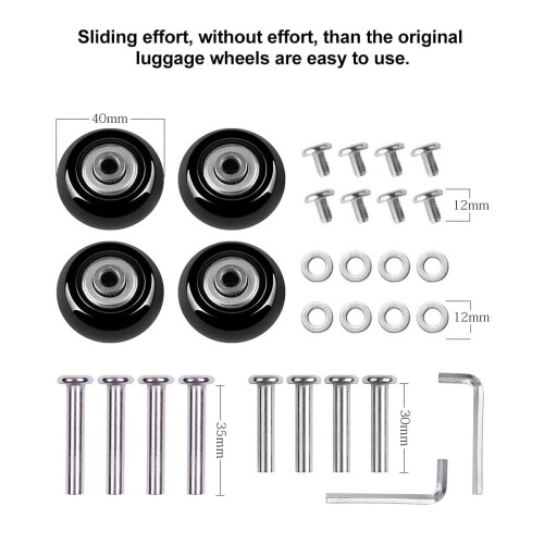 50-mm-Gepäckrollen-Reparatursatz, Lagersatz 1