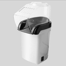 Electric Hot Air Popcorn, Home Popcorn Machine, for Partial Popcorn Corn Kernels + Melt Butter & Butter Melter, White