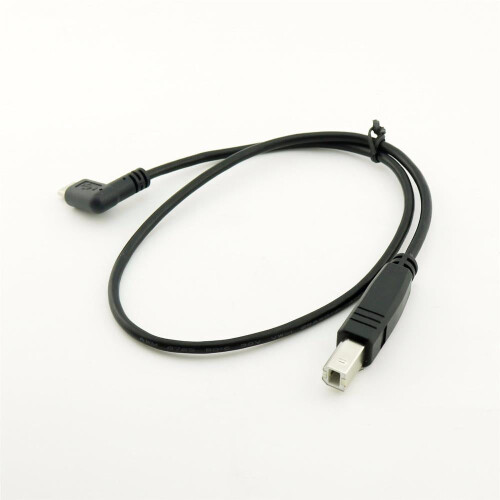 FOR1pcs USB Type C3.1 Αρσενικό Ορθής Γωνίας σε USB2.0B Αρσενικό Καλώδιο Μετατροπέα