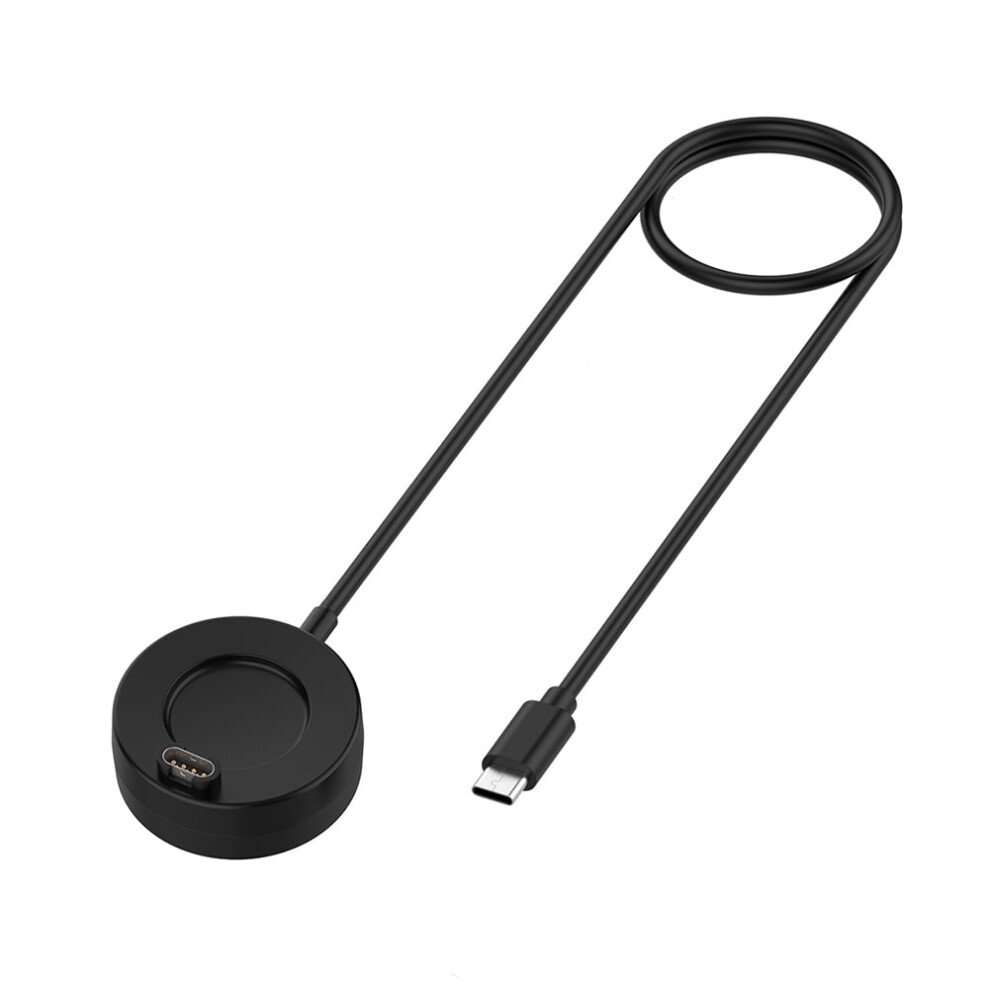 Jixopn Charging Dock Universal Charging Disc Base Type-C Interface Replacement Accessories For Compatible With Garmin Forerunner 265 265S 965 Black 9048212883005
