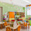 2 Pcs Garland Decor Ceiling Decorations for Classroom Wreath 3