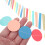 2 Pcs Garland Decor Ceiling Decorations for Classroom Wreath 4